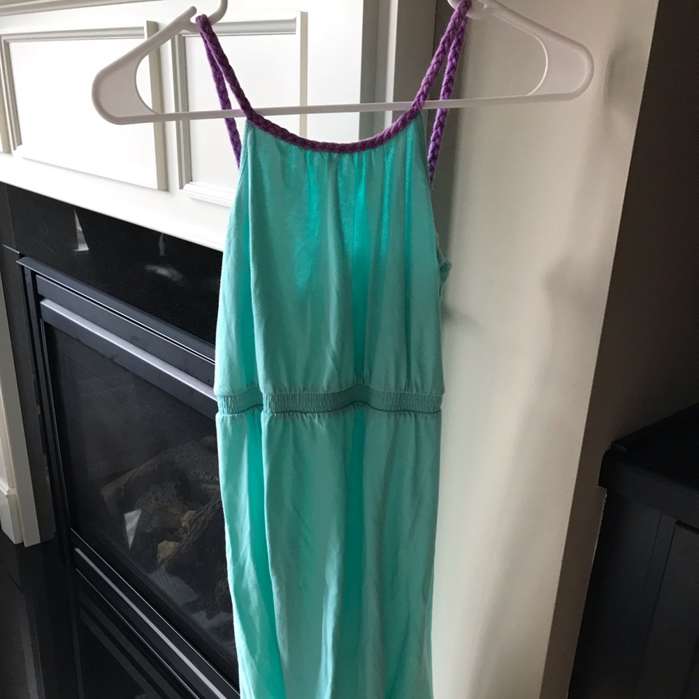 Flirty Teal Midi Dress